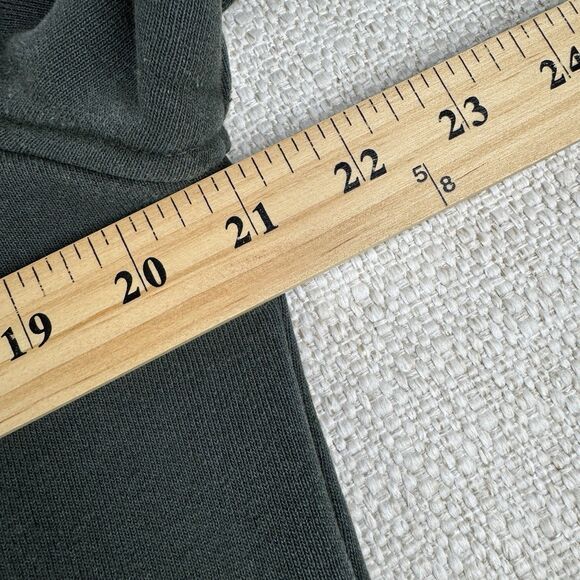 Flint and Tinder Hoodie Mens Small Green Full Zip Heavyweight Cotton Fleece USA - Picture 13 of 16